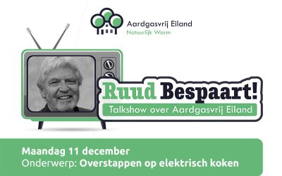 Ruud Bespaart op 11 december over Elektrisch koken